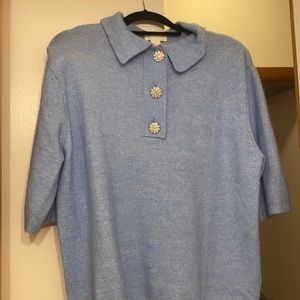 NWT soft sky blue sweater